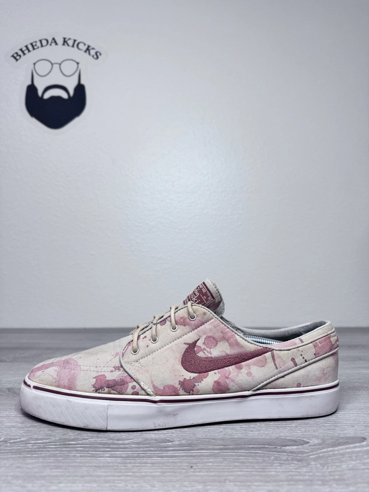 Asics Gel-pulse 15 Running Shoes Size 12 - Nike SB Zoom Stefan Janoski Wino Blood Splatter 333824-102 Preowned