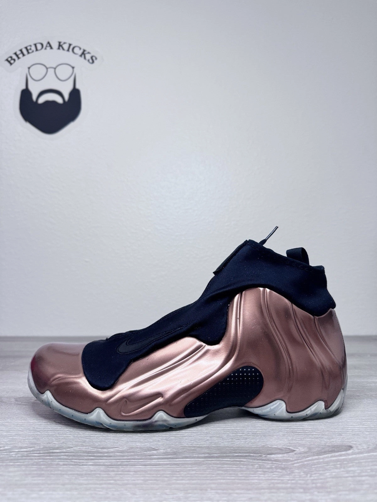 Size 13 - Nike Air Flightposite 2014 Prm Copper 658109-800 Preowned Authentic Gel Kayano 24 Running Shoe Asics