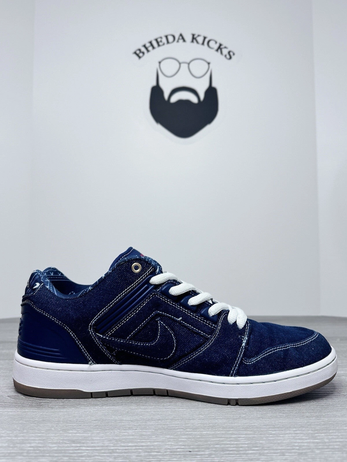 Asics Non Slip Shoes Size 13 - NIKE AIR FORCE 2 Low Rivals Pack West Binary Blue Denim White Gum