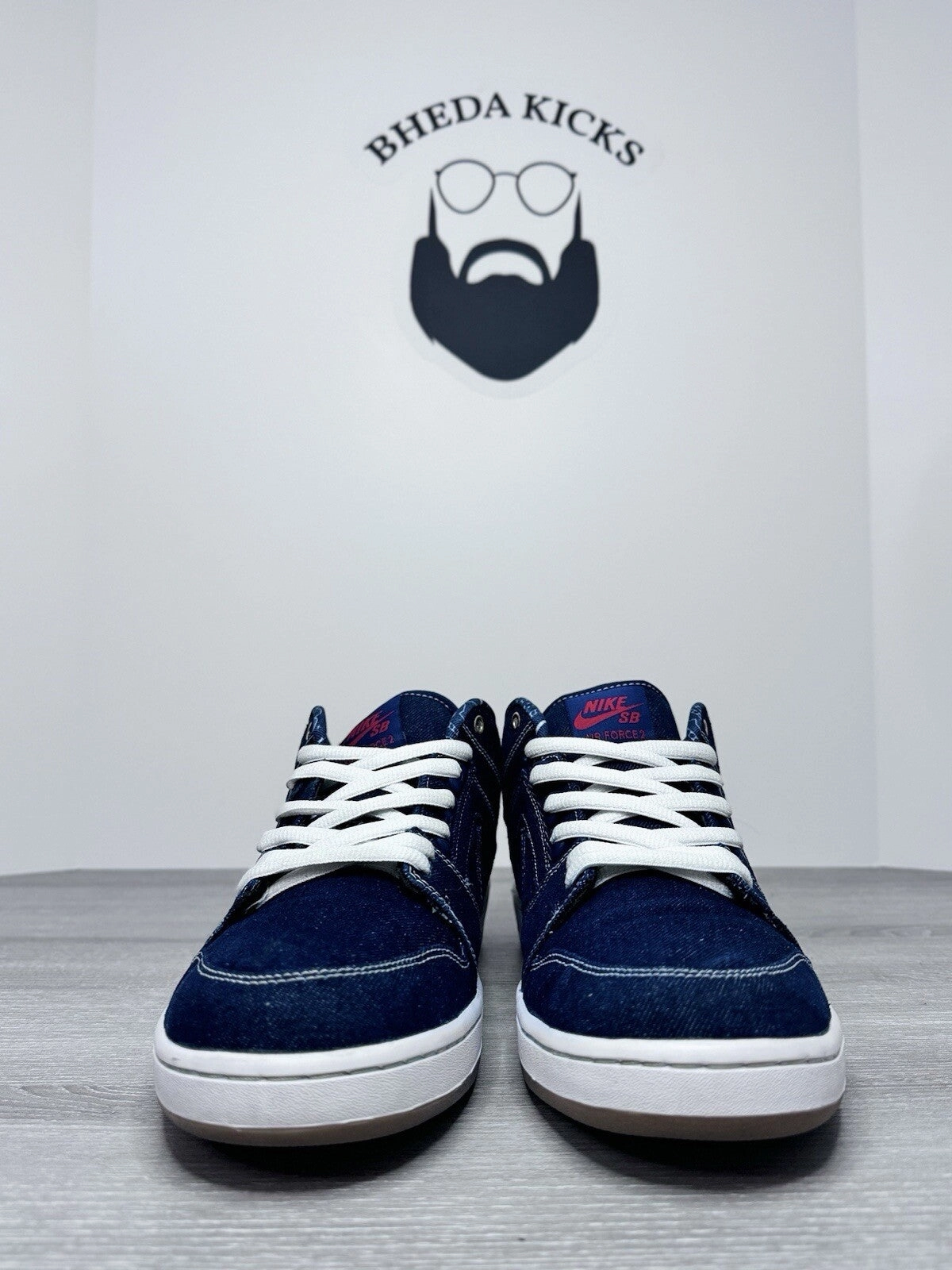 Size 13 - NIKE AIR FORCE 2 Low Rivals Pack West Binary Blue Denim White Gum Asics Running Shoes For High Arches