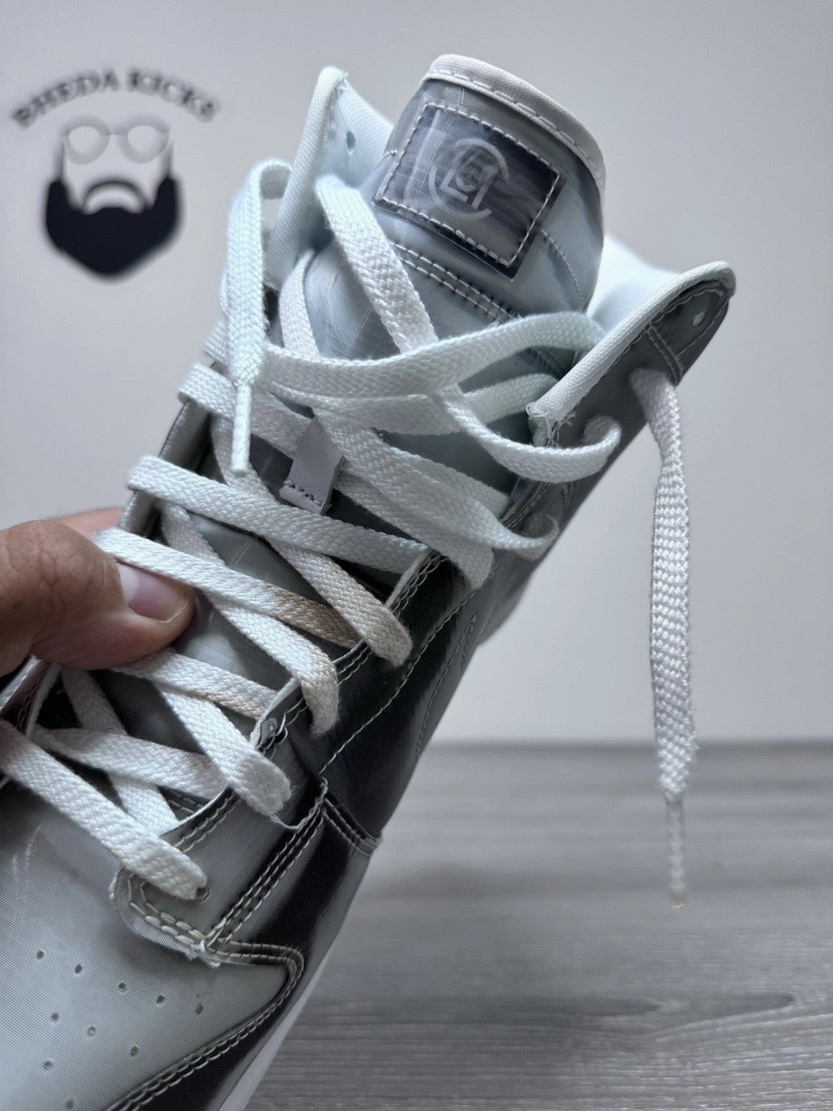 Asics Gel Surveyor 5 Running Shoe Size 13 - Nike CLOT x Dunk High Flux Silver Suede White (DH4444-900) Preowned