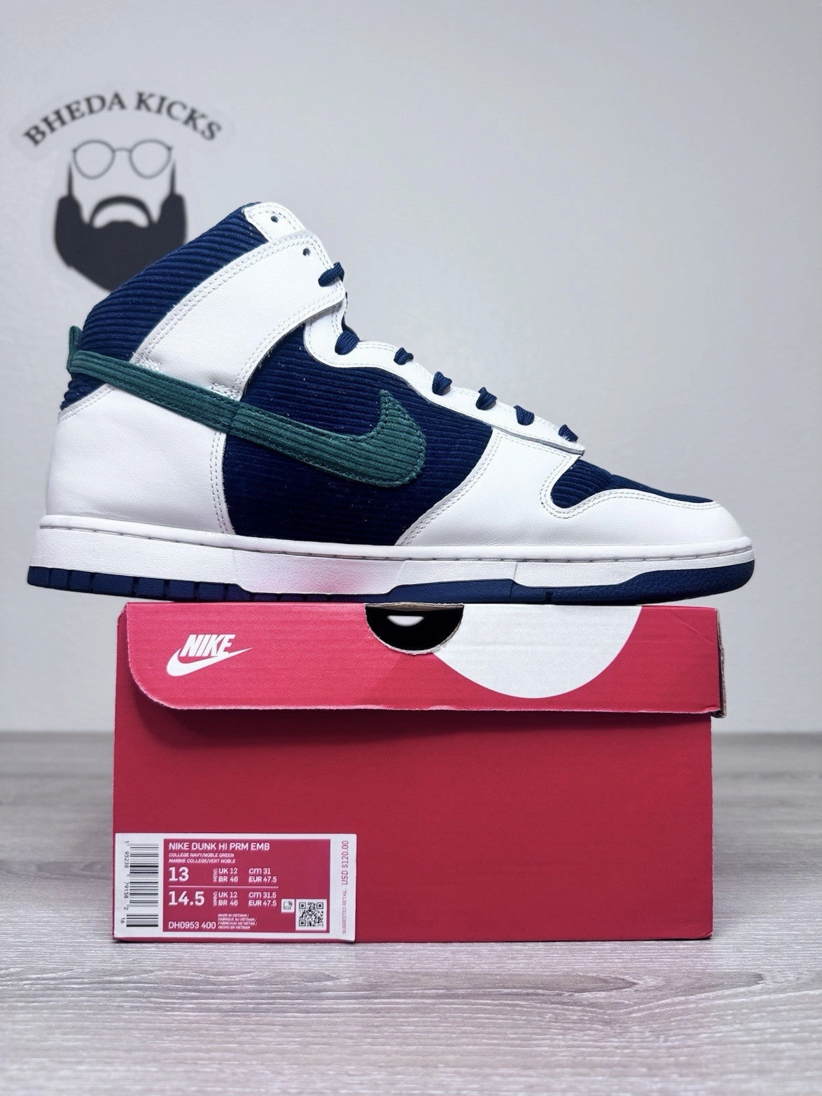 Asics Foam Shoes Size 13 - Nike Dunk Hi PRM EMB Sports Specialties Sports Corduroy DH0953-400