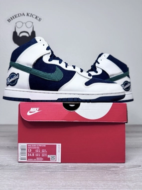 Size 13 - Nike Dunk Hi PRM EMB Sports Specialties Sports Corduroy DH0953-400 New Asics Volleyball Shoes