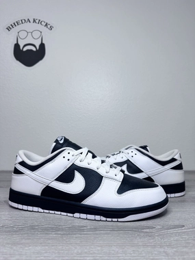 Asics Flower Shoes Size 13 - Nike Dunk Low Retro Reverse Panda FD9064-011 Preowned Authentic