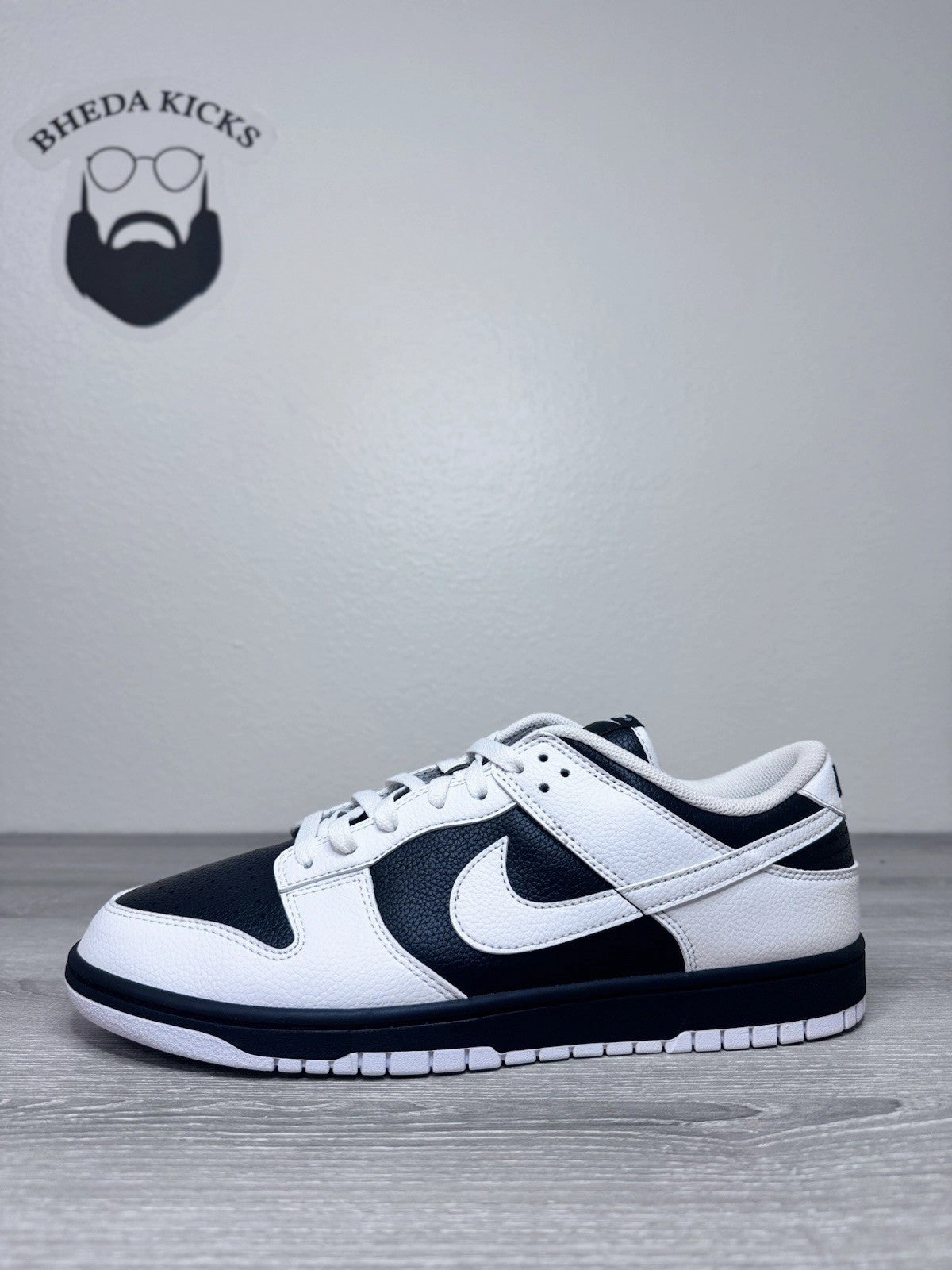Size 13 - Nike Dunk Low Retro Reverse Panda FD9064-011 Preowned Authentic Asics Kageyama Shoes