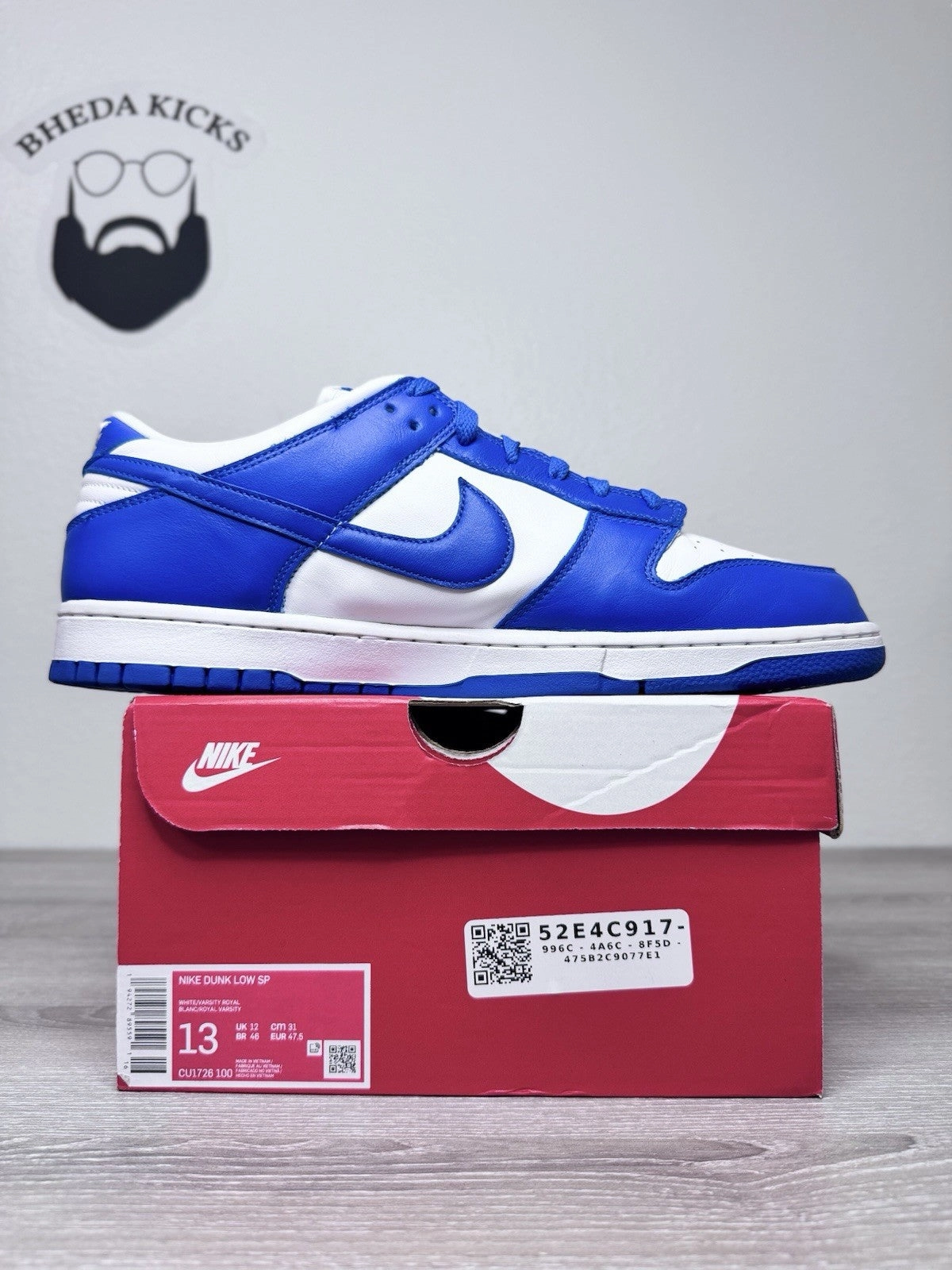 Asics Split Elite Wrestling Shoes Size 13 - Nike Dunk Low Retro SP Kentucky 2020 CU1726-100 Preowned Authentic