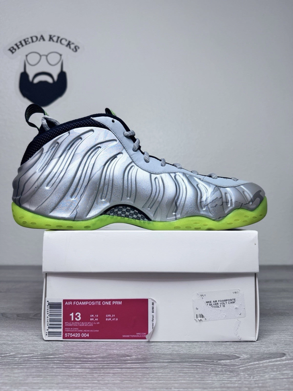 Asics Boa Golf Shoes Size 13 - Nike Foamposite One PRM Metallic Camo Shoes 575420-004 Mens