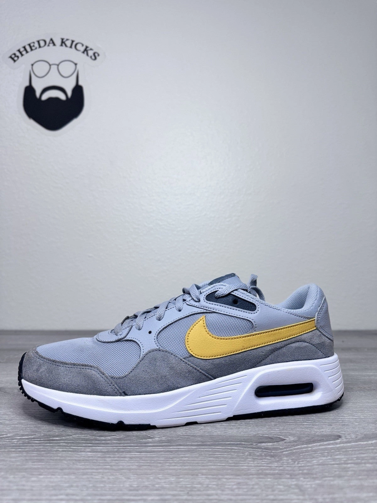 Asics Gel Court Speed Tennis Shoes Size 13 - Nike Mens Air Max SC 'Wolf Gray Yellow Ochre' (CW4555-011) Preowned