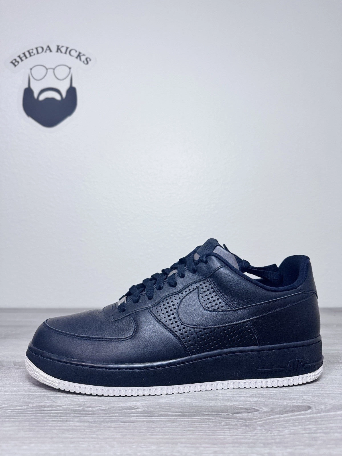 Basic Asics Shoes Size 14 - Nike Air Force 1 Mens Low 318274-003 Black/Black Anthracite