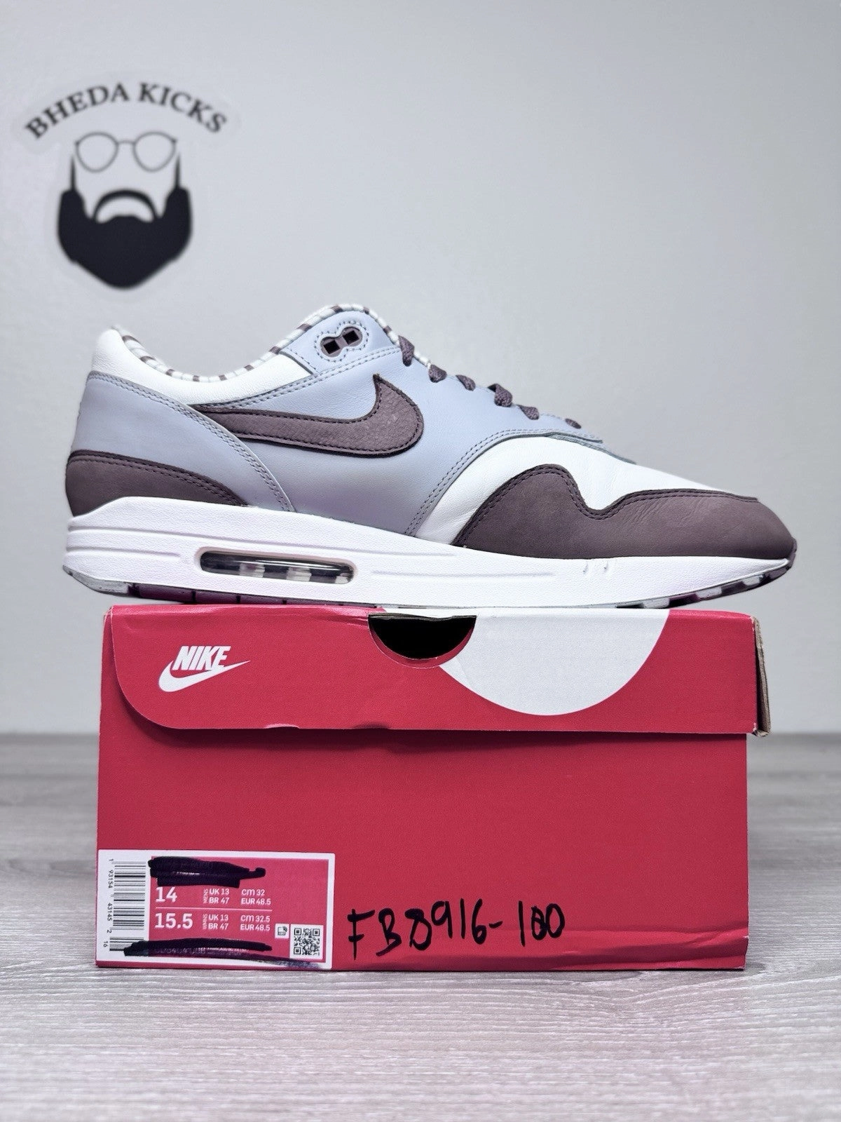 Asics Best Running Shoes Review Size 14 - Nike Air Max 1 Premium PRM "Shima Shima" FB8916-100 Worn Once