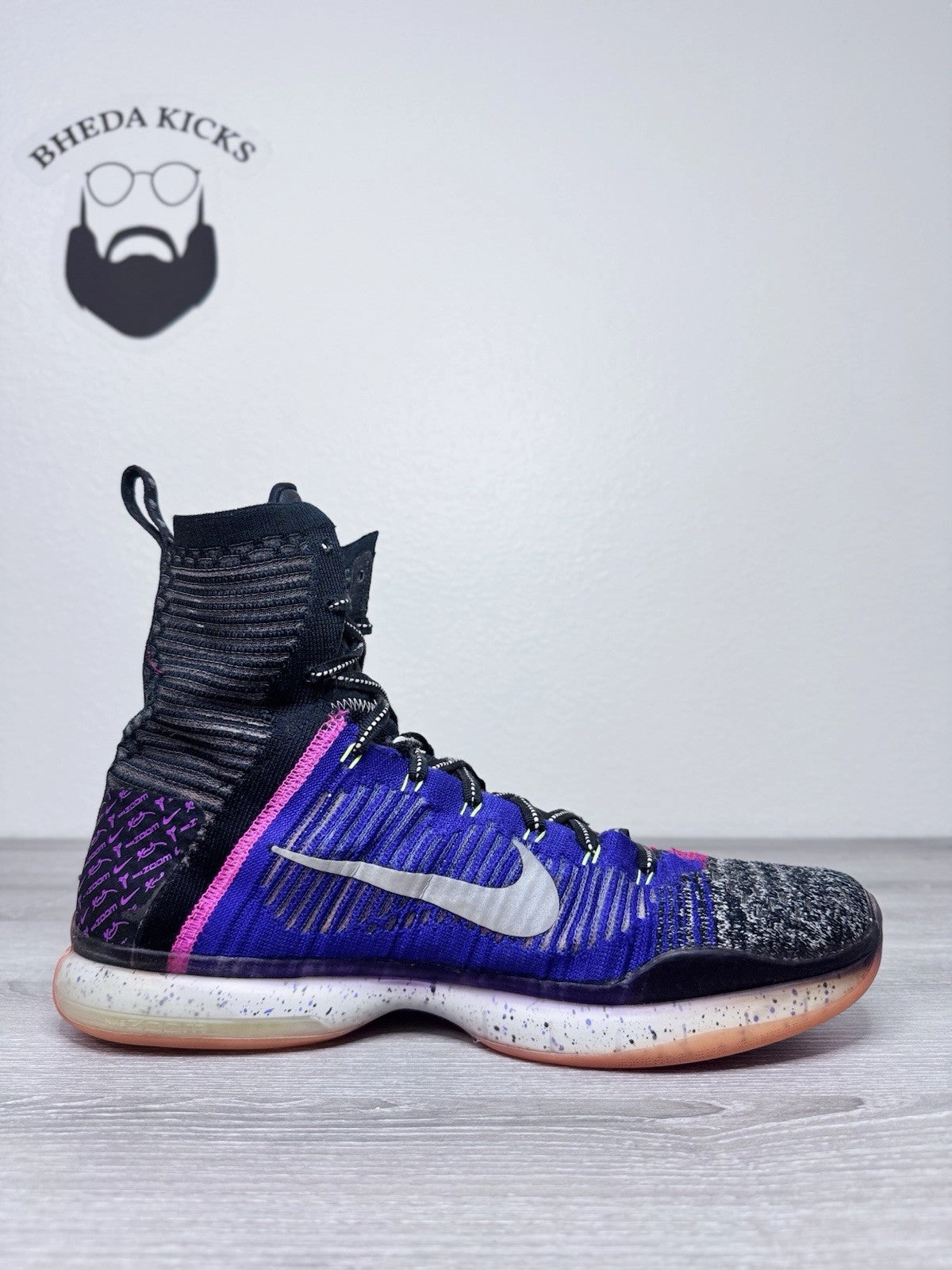 Asics Gel-lethal Field 2 Turf Shoes Size 14 - Nike Kobe 10 Elite High What The 2015 815810-900 Preowned