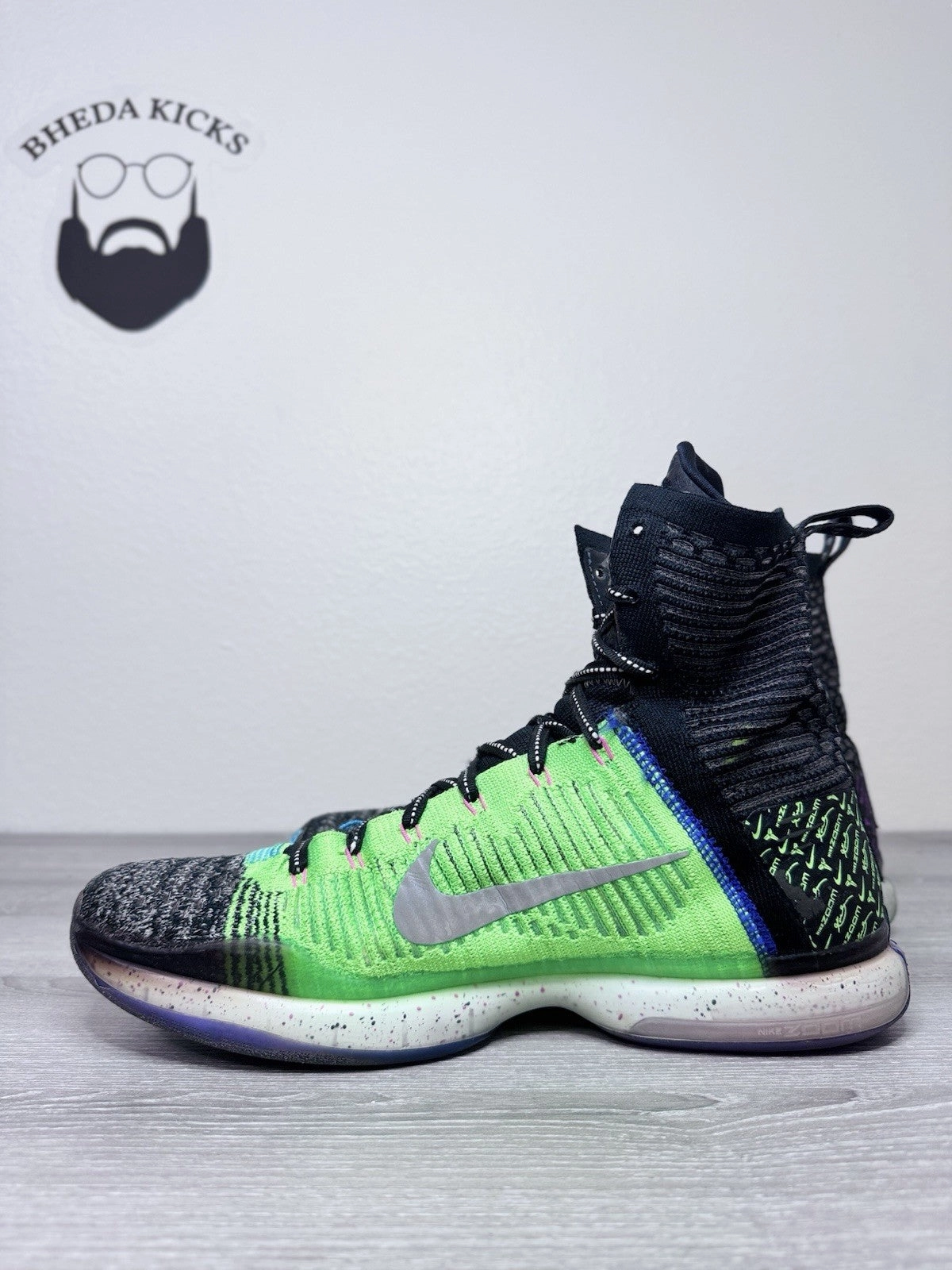 Asics Shoes Overpronators Size 14 - Nike Kobe 10 Elite High What The 2015 815810-900 Preowned