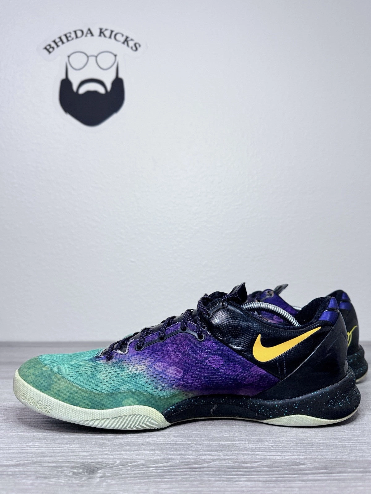 Sale Asics Shoes Size 14 - Nike Kobe 8 Easter 555035-302 Authentic Preowned Basketball