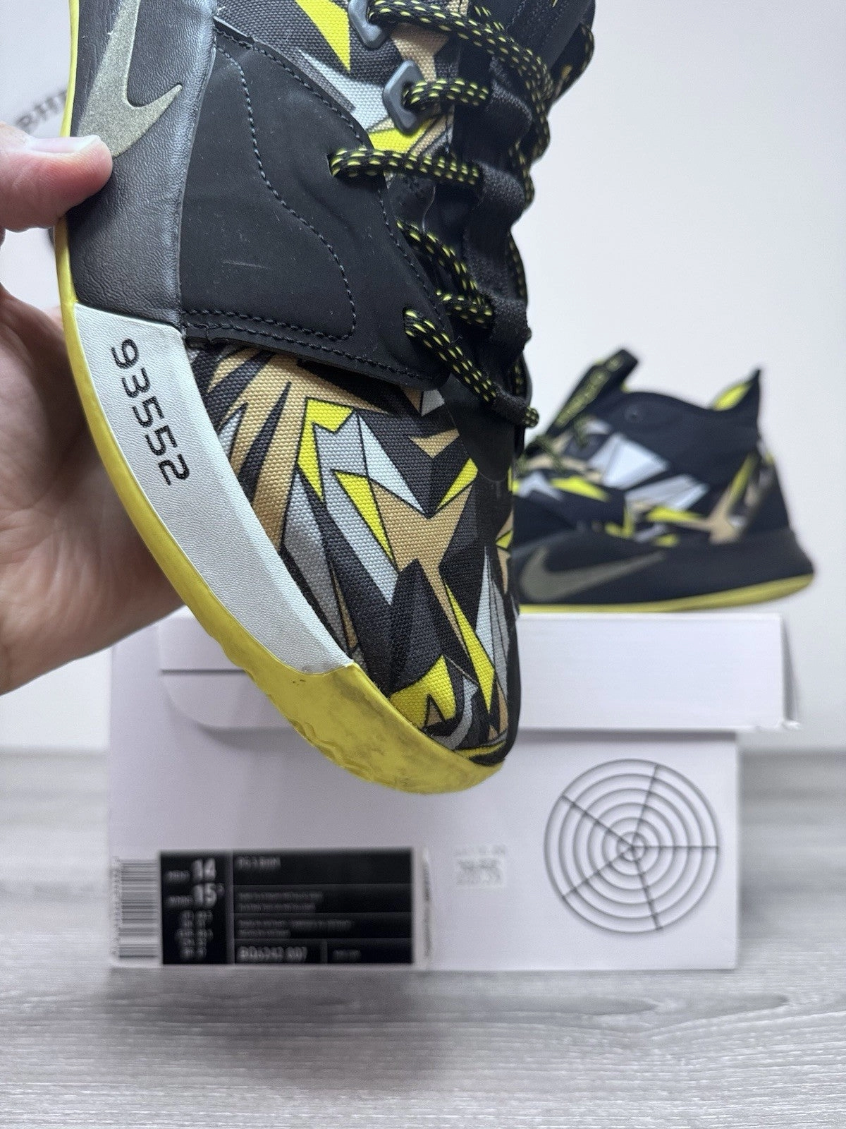 Asics Shoe Pronation Chart Size 14 - Nike PG 3 Mamba Mentality 2019 AO2607-900 Preowned Og