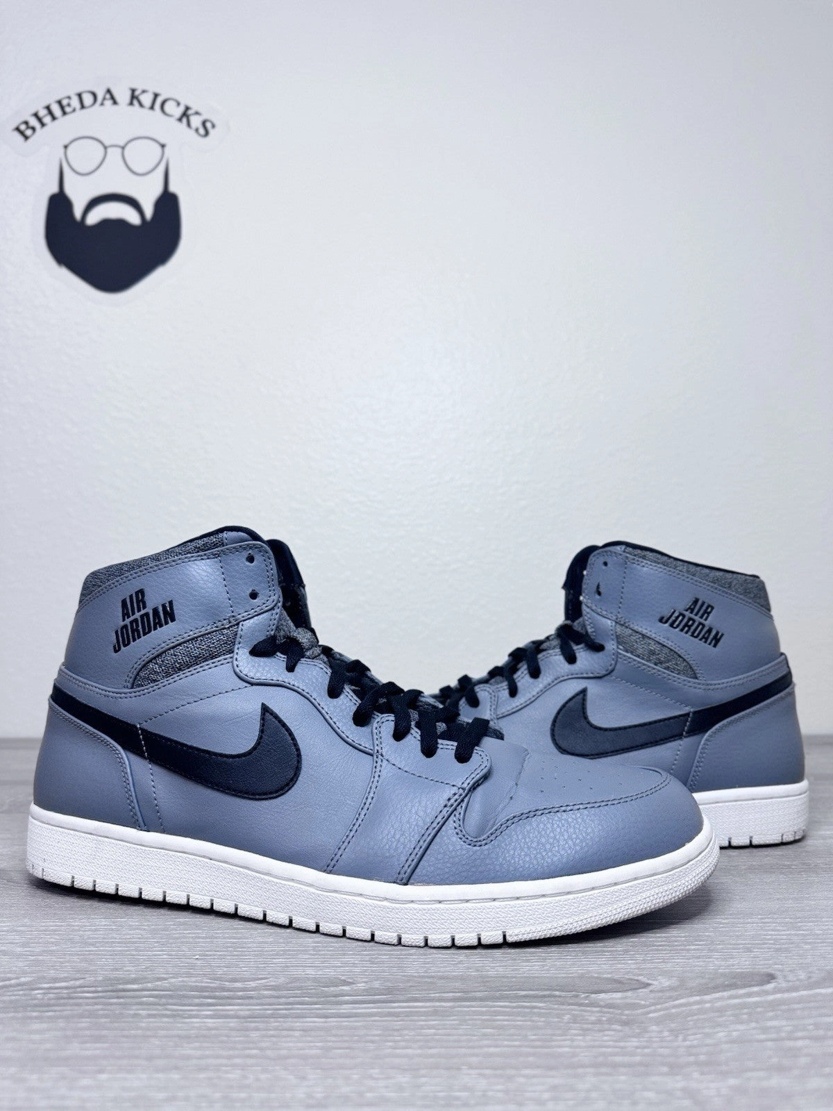 Size 15 - Nike Air Jordan Mens Athletic Gray High Top Basketball 332550-014 Sale On Asics Shoes