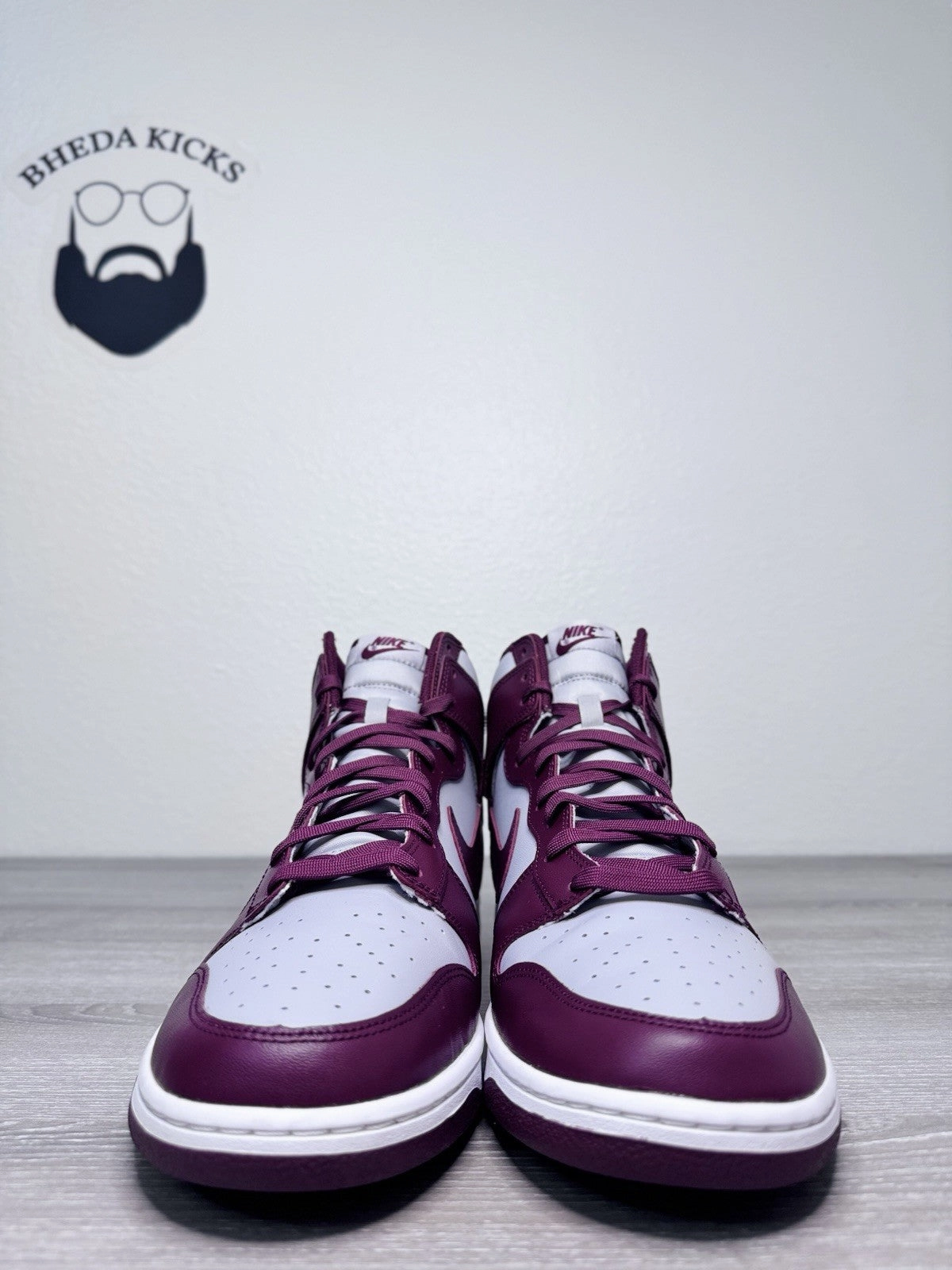 Asics Water Shoes Size 15 - Nike Dunk High Retro Dark Beetroot Maroon Red Grey DD1399-600