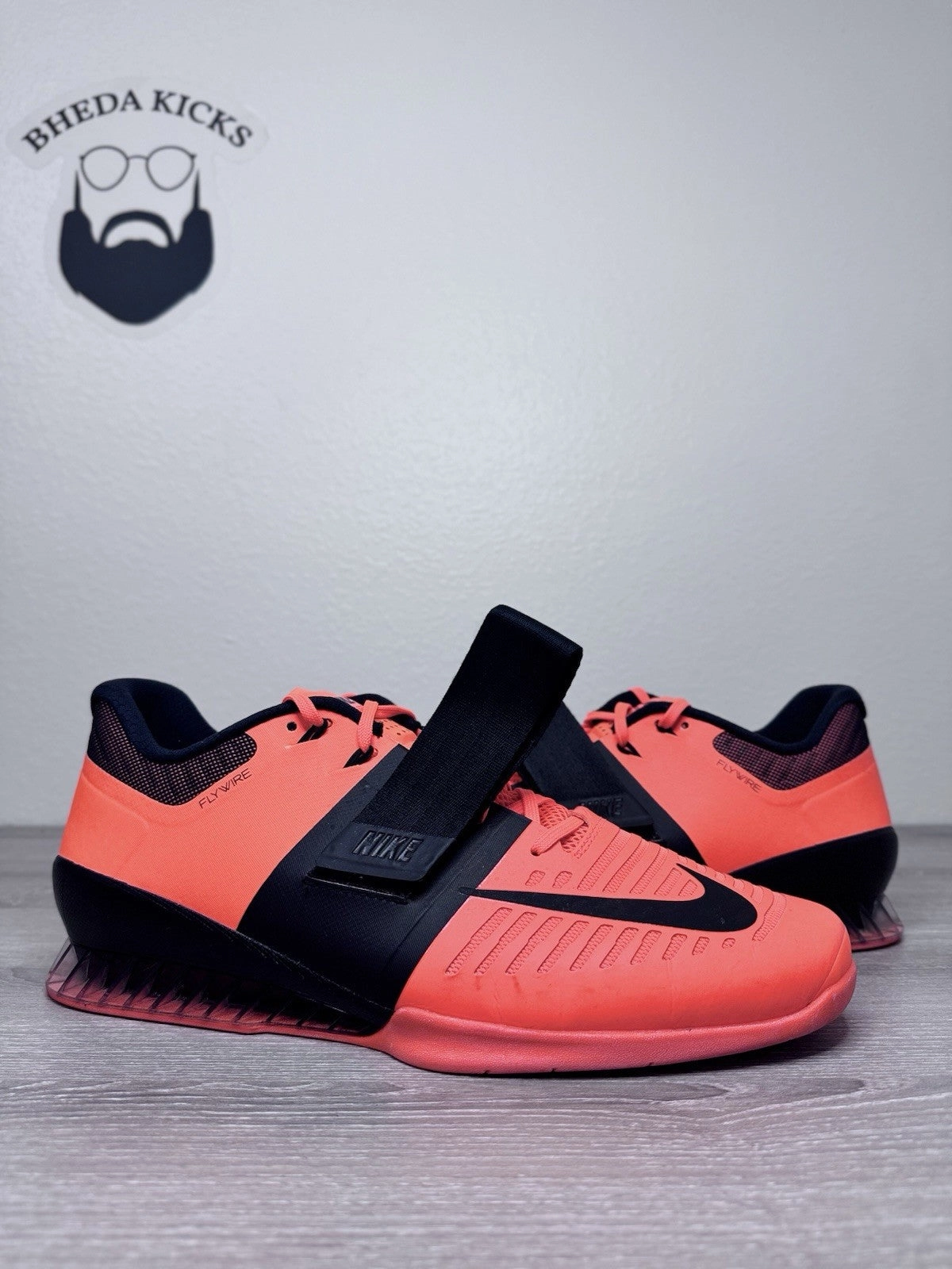 Asics Duo Boa Golf Shoes Size 15 - Nike Romaleos 3 Hyper Crimson Black (852933-801) Mens Preowned