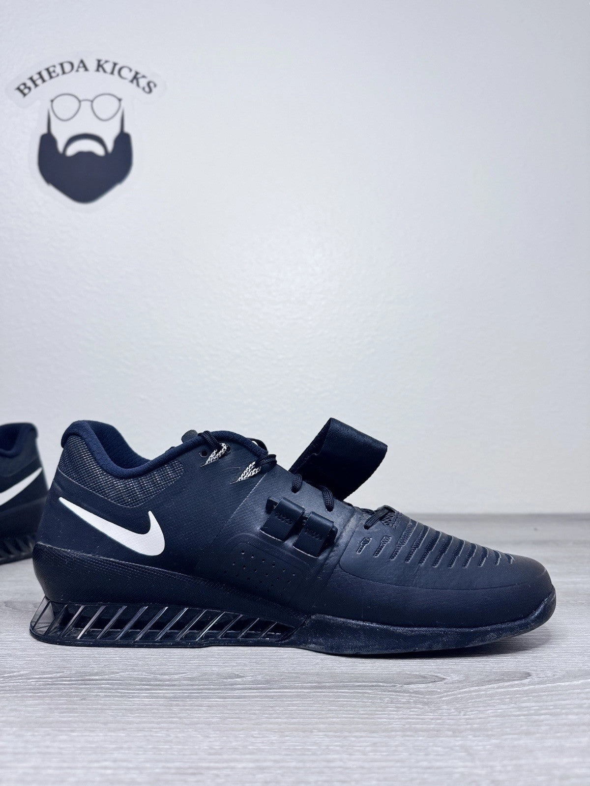 Size 15 - Nike Romaleos 3 Weightlifting Shoes Black White 852933-002 Men's Asics Gel Resolution Tennis Shoe