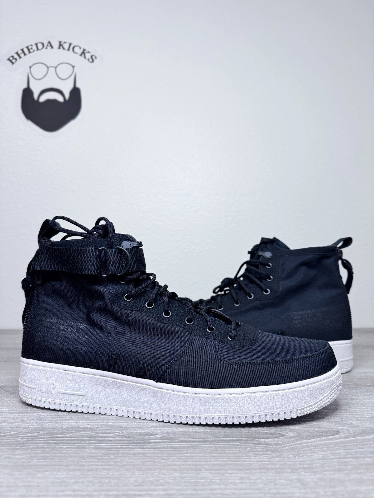 Size 15 - Nike SF Air Force 1 Mid Nylon 917753-006 Preowned Authentic Og Asics Shoes Nordstrom Rack