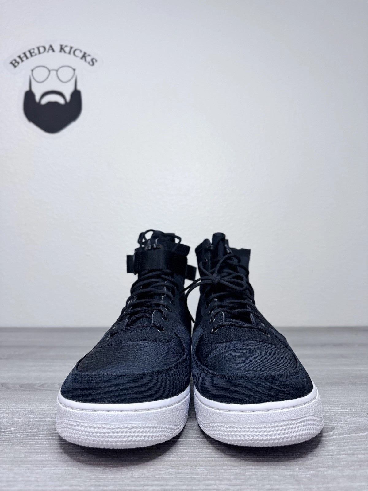 Size 15 - Nike SF Air Force 1 Mid Nylon 917753-006 Preowned Authentic Og Asics Running Shoes Magic Speed