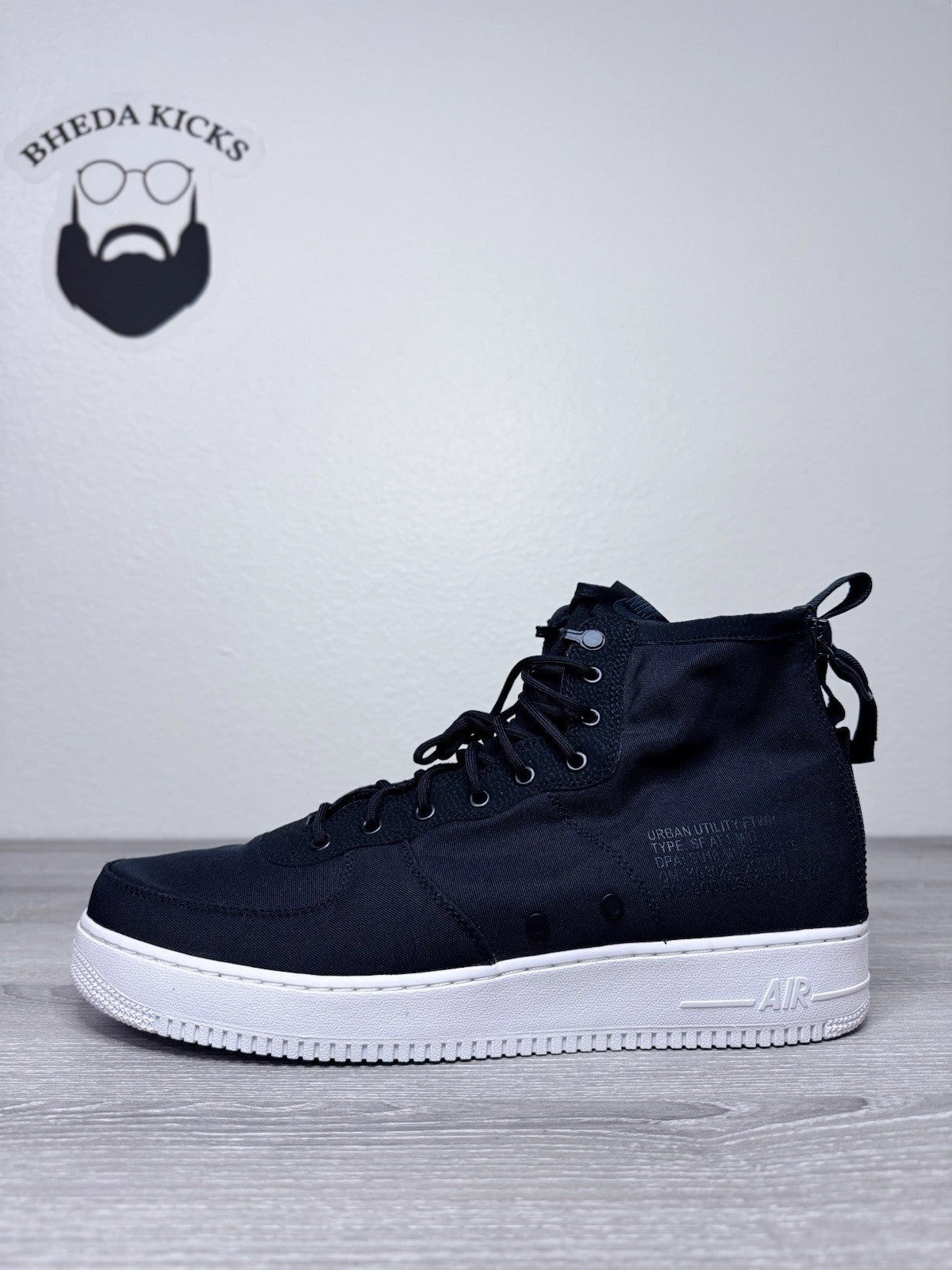 Asics Latest Shoes Size 15 - Nike SF Air Force 1 Mid Nylon 917753-006 Preowned Authentic Og