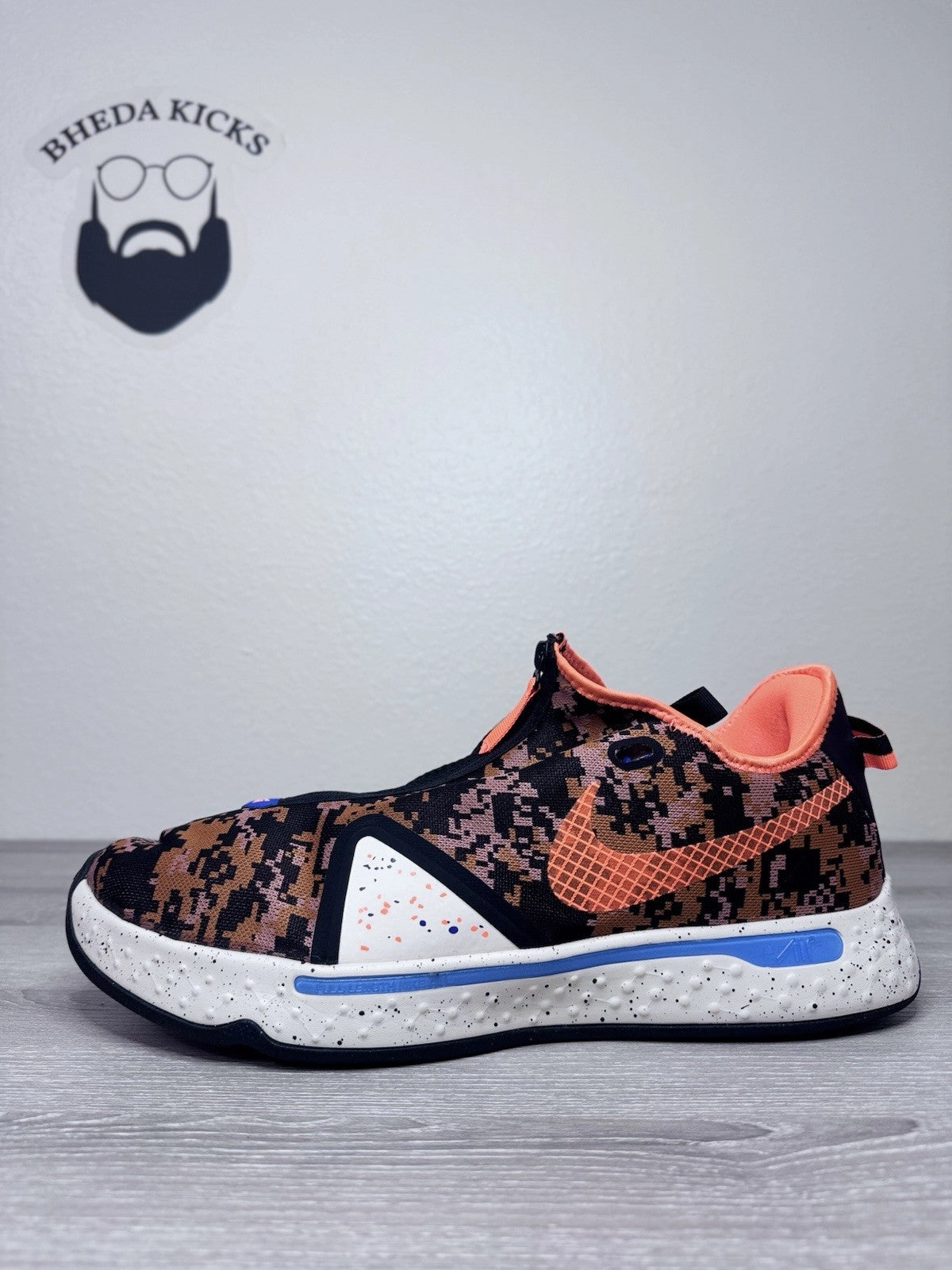 Asics Best Budget Running Shoes Size 17 - Nike PG 4 Digi-Camo CD5079-200 Authentic Preowned