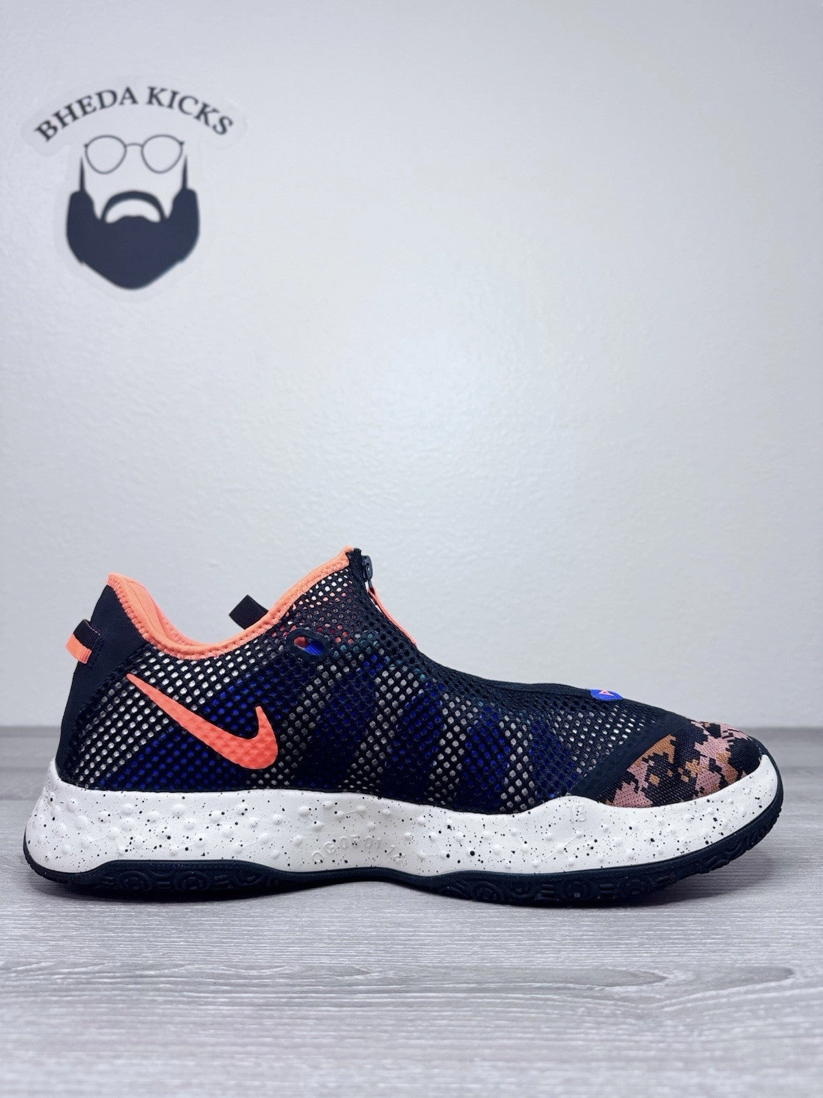 Size 17 - Nike PG 4 Digi-Camo CD5079-200 Authentic Preowned Best Asics Running Shoes For Flat Feet