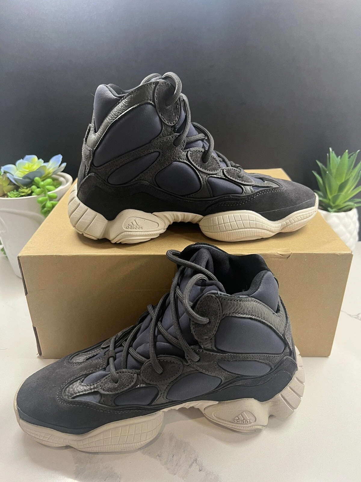 Size 6.5 - adidas Yeezy 500 High Slate 2019 Adidas 4d Running Shoes