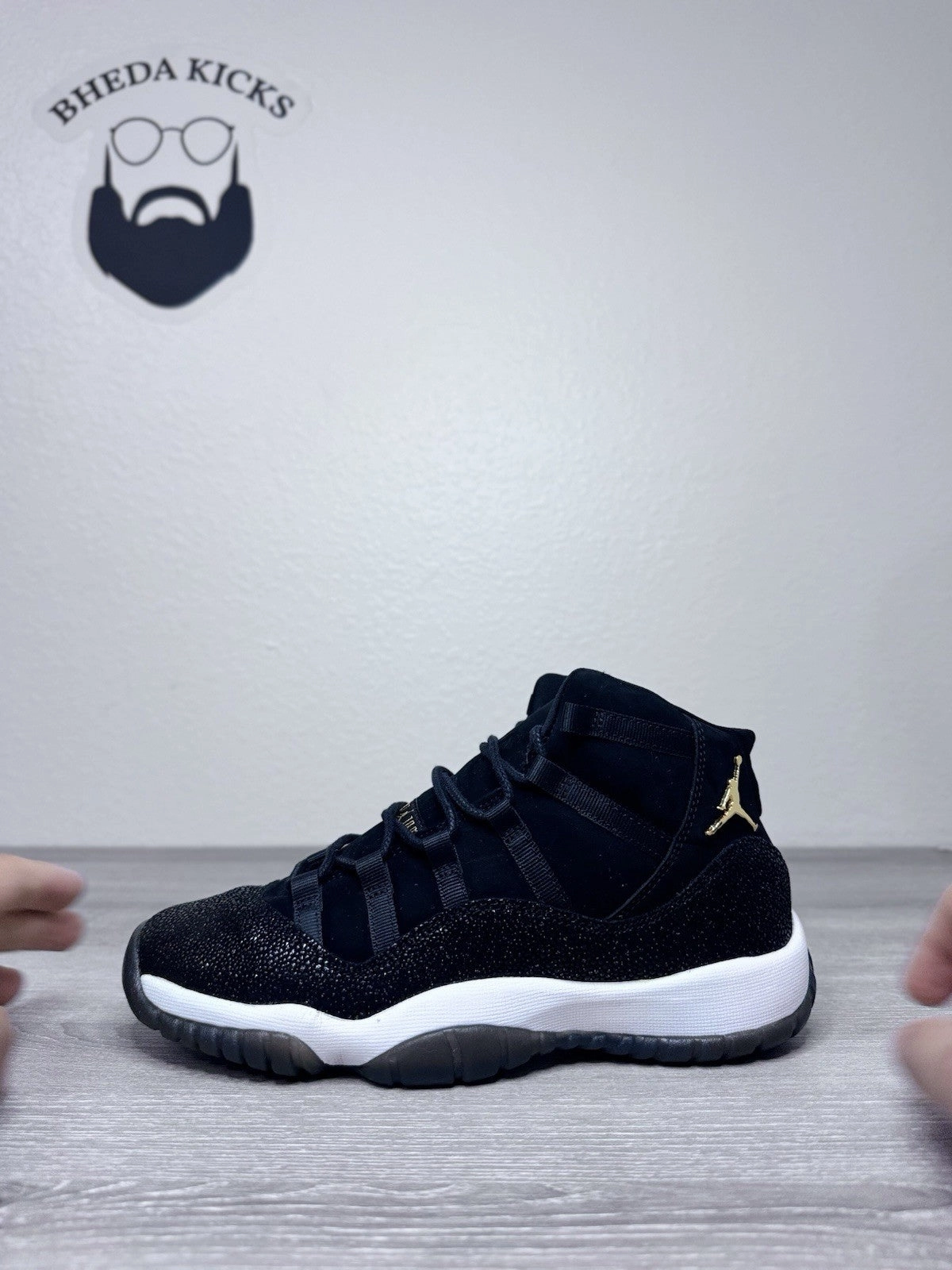 Asics Shoes Lineup Size 6y - Nike Air Jordan 11 Retro Heiress Black Stingray 852625-030 GS