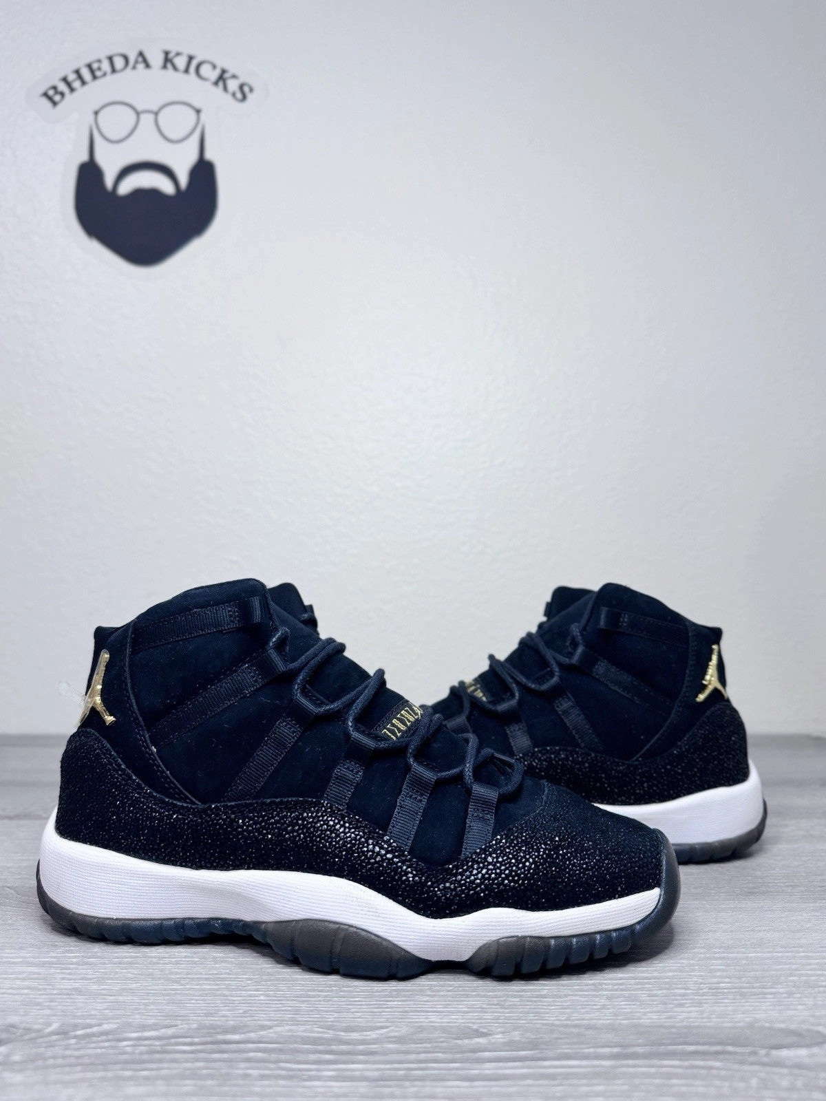 Asics Gel-pulse 15 Running Shoes Size 6y - Nike Air Jordan 11 Retro Heiress Black Stingray 852625-030 GS