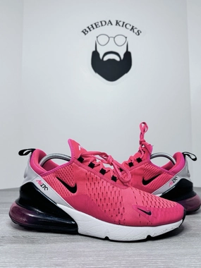 Size 9.5 - Nike Air Max 270 Red Orbit Preowned Authentic BV6078-600 Asics Tennis Shoes Guide