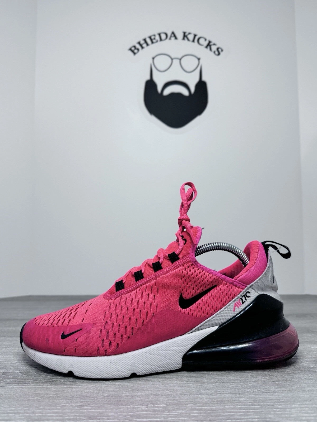 Cyber Monday Asics Shoes Size 9.5 - Nike Air Max 270 Red Orbit Preowned Authentic BV6078-600