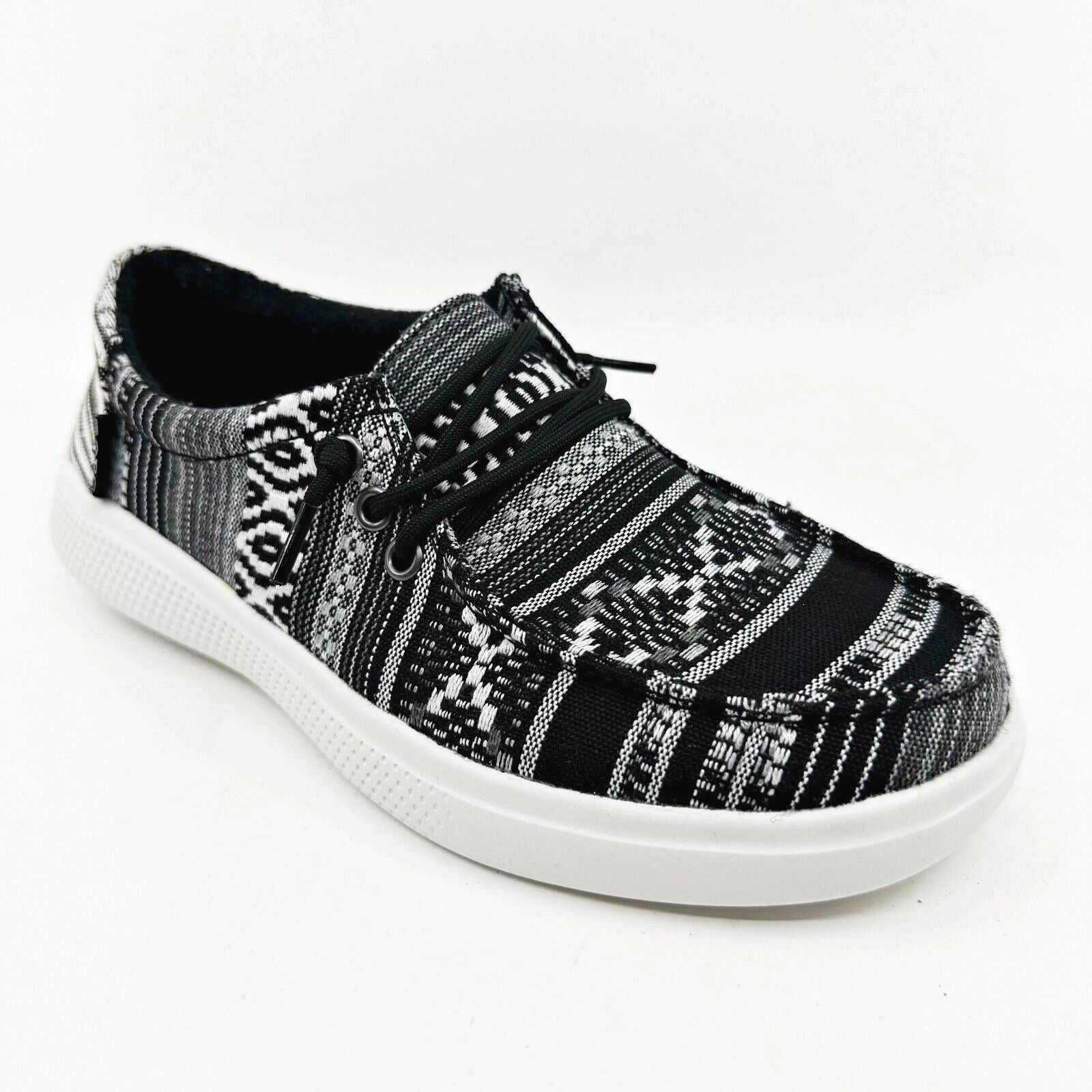 Skechers Bobs Skipper Desert Dayz Black Womens Size 5.5 Casual Shoes Oxford Casual Leather Shoes