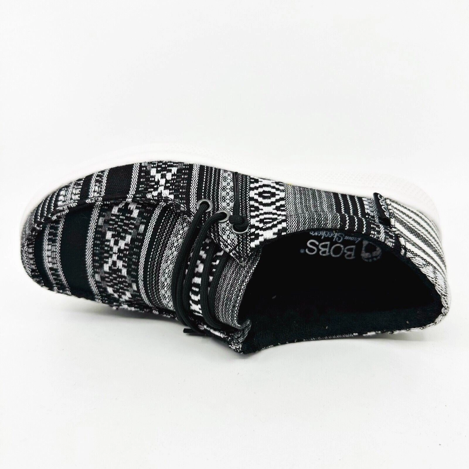 Best Cushioned Casual Shoes Skechers Bobs Skipper Desert Dayz Black Womens Size 5.5 Casual Shoes