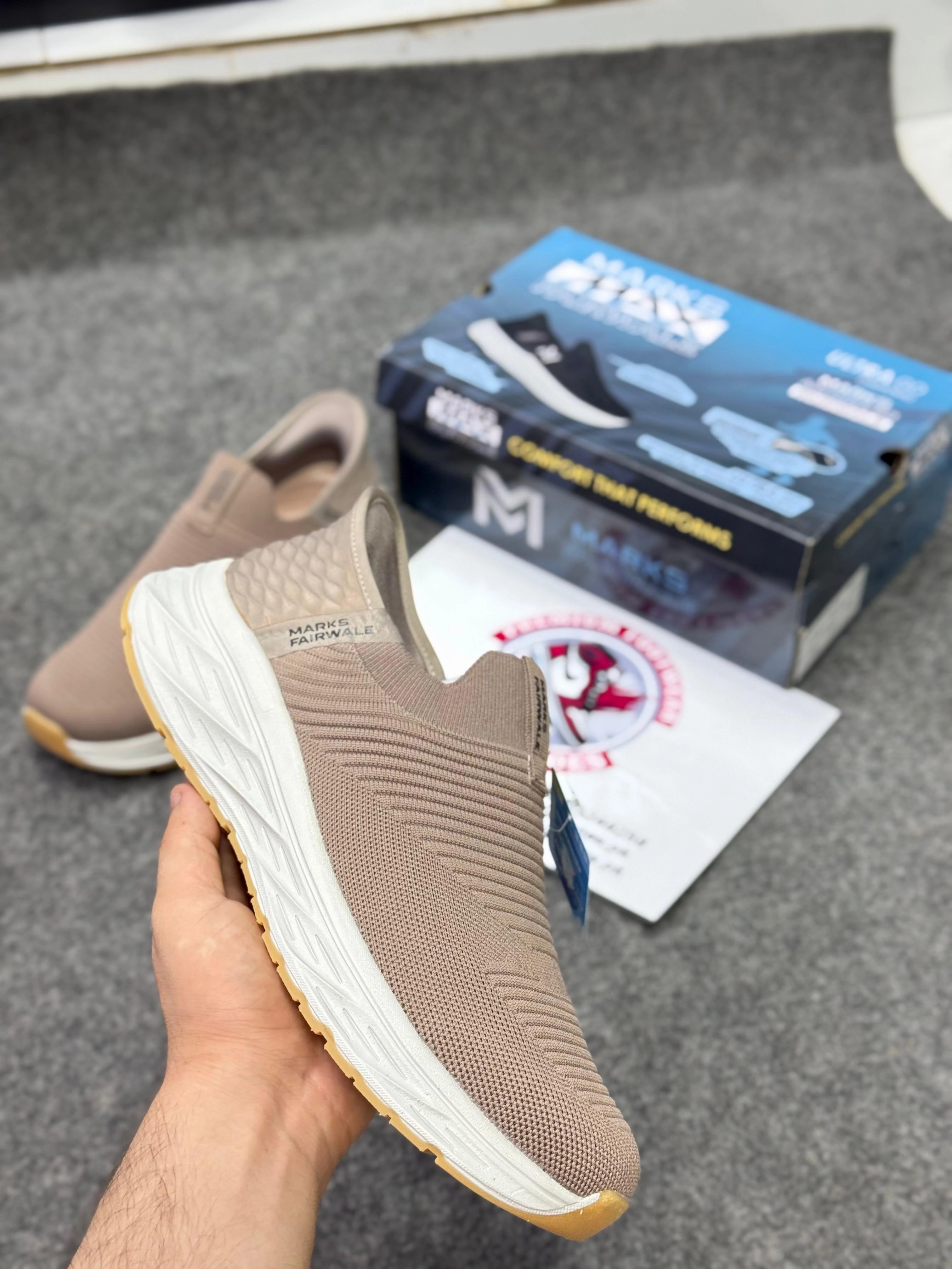 Skechers Slip-ins: Max Cushioning Hyper Burst 78412, Air-Cooled Memory Foam Running Shoes Austin Tx