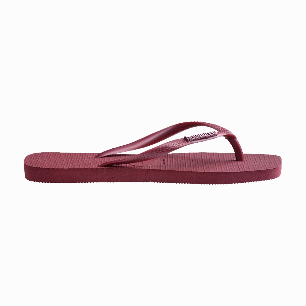 Pedi Flip Flops Slim Square Logo Metallic Flip Flops