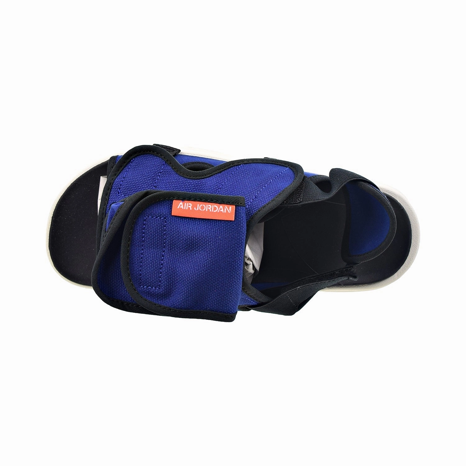 Slides Closed Toe Jordan LS Men's Slide Sandals Deep Royal Blue-Turf Orange