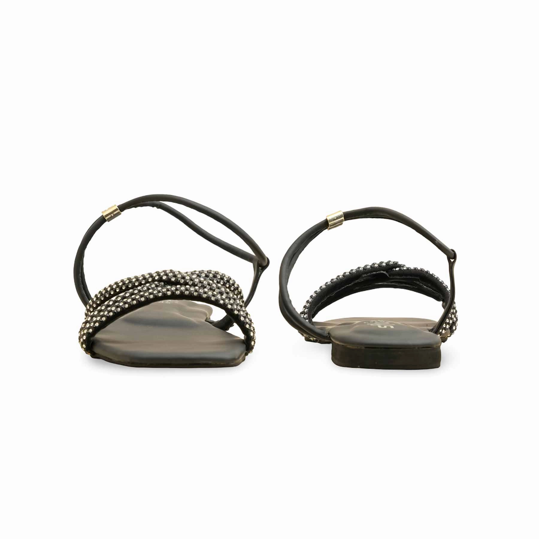 Black Formal Sandal LFR433 Pink Versace Slides