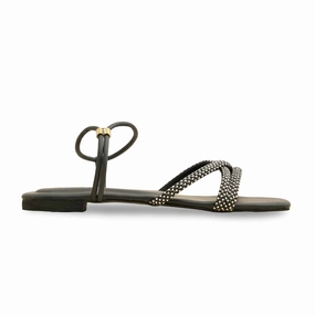 Black Formal Sandal LFR433 Slippers Pope