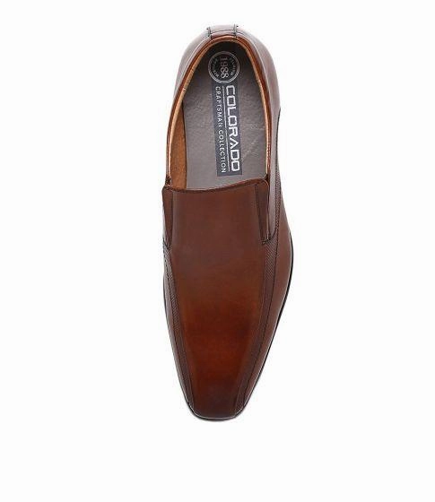 Flat Shoes Petite Colorado XRAY Leather Flat Shoes - Cognac