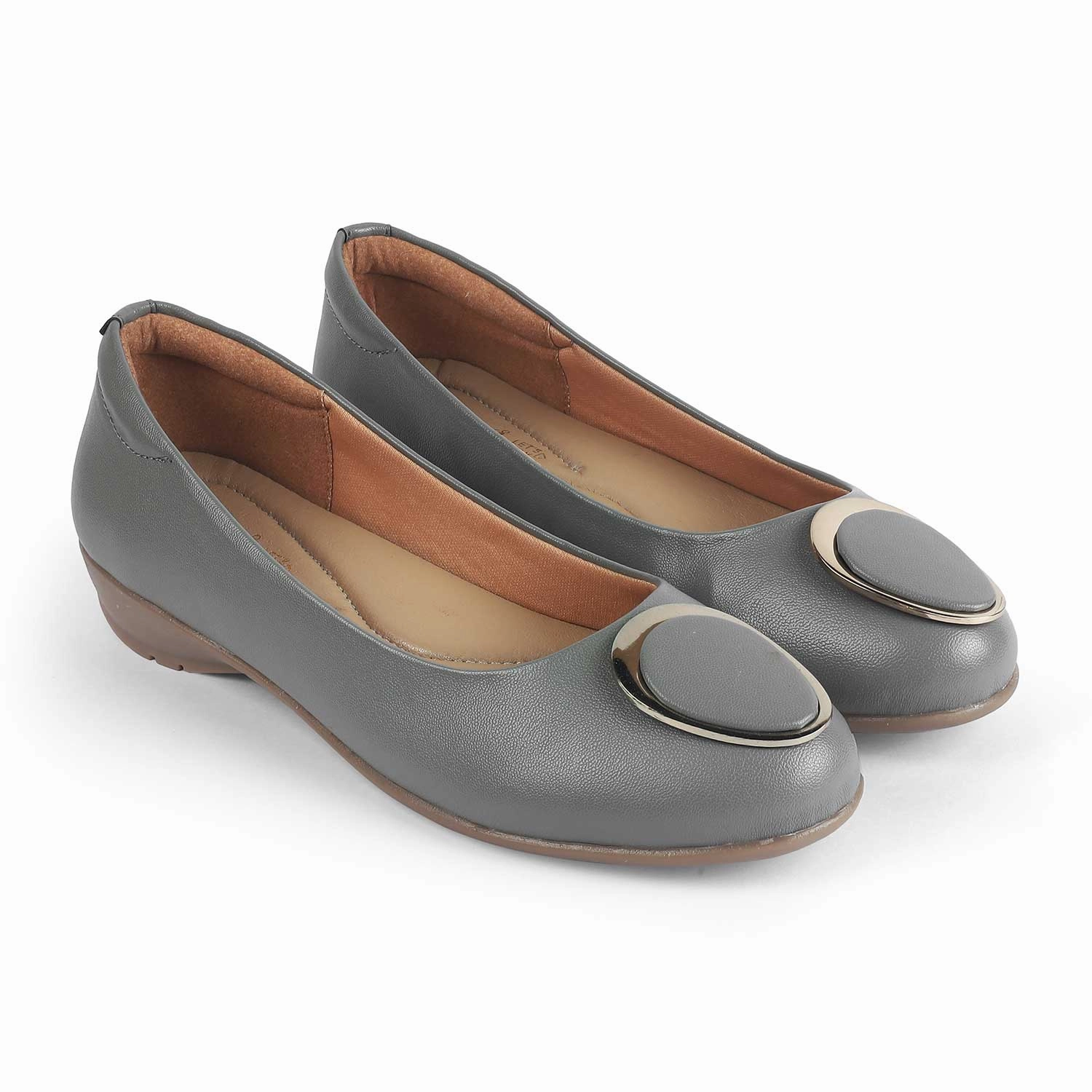 Gel-ii30 Casual Shoes Tresmode Jelo Grey Women's Casual Ballerinas