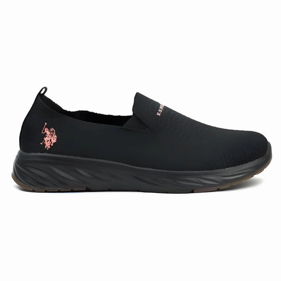 Best Sneakers For Running On Treadmill U.S. POLO ASSN. Halia Slip-On Sneakers Women - BLKBLK