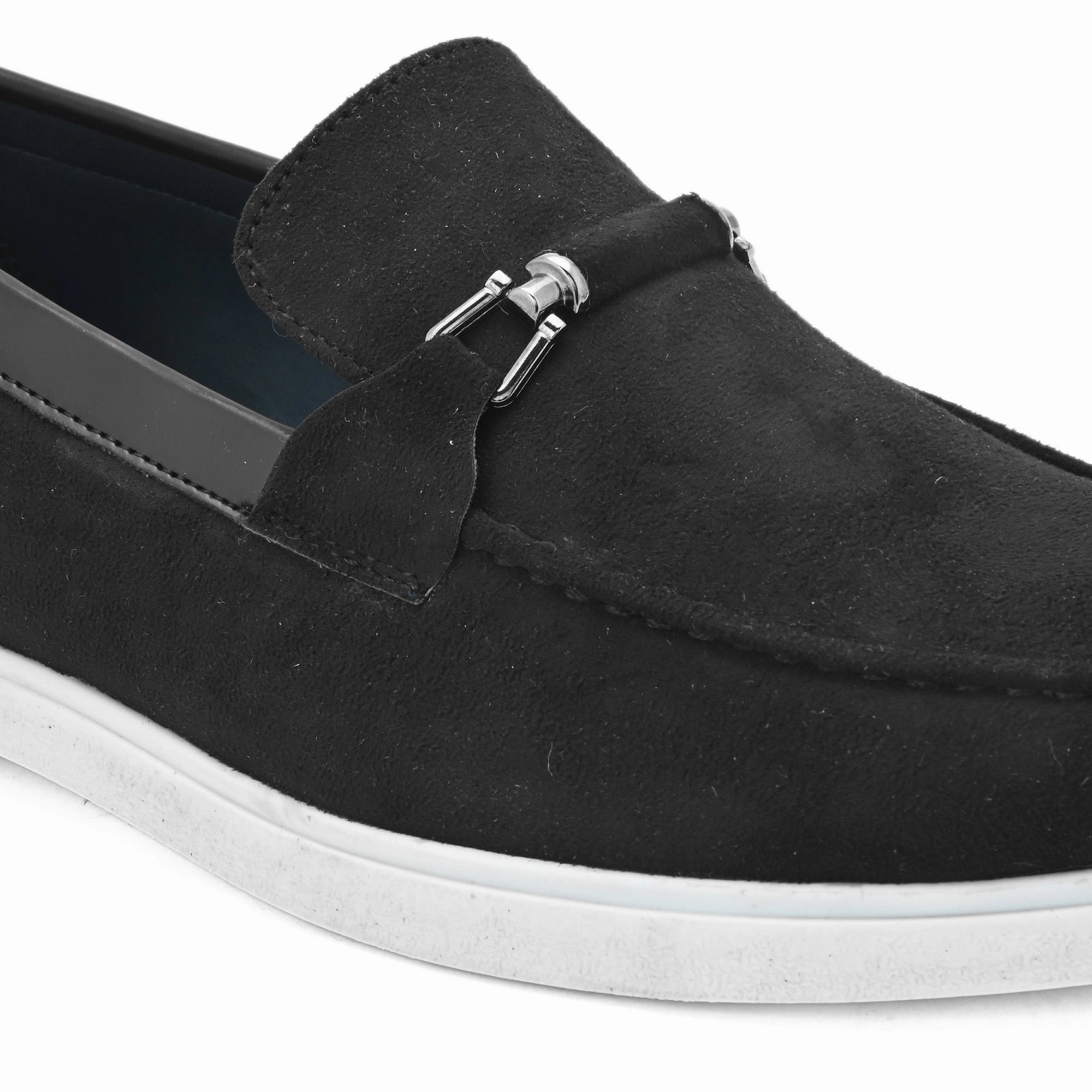 Chunky Leather Loafers Saint Black Penny Loafers