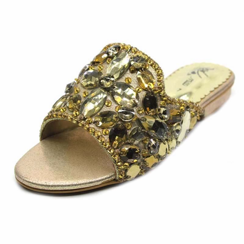 Golden Fancy Slipper Suede Casual Shoes