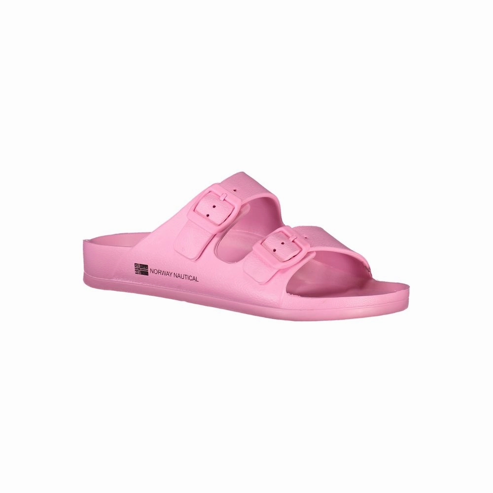 Sandals With Ring Toe Norway 1963 Pink Plastic Women Sandal