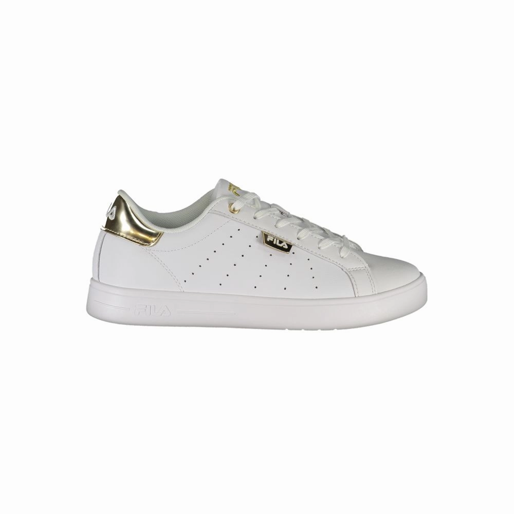 Fila Lace-Up Luxe Sneakers with Golden Accents Bttf Sneakers