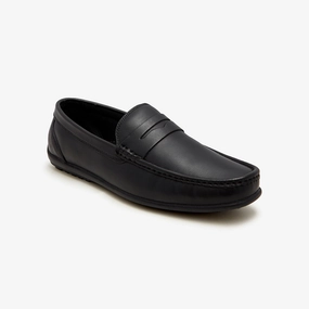 Men's Leather Penny Loafers Belgium Loafers