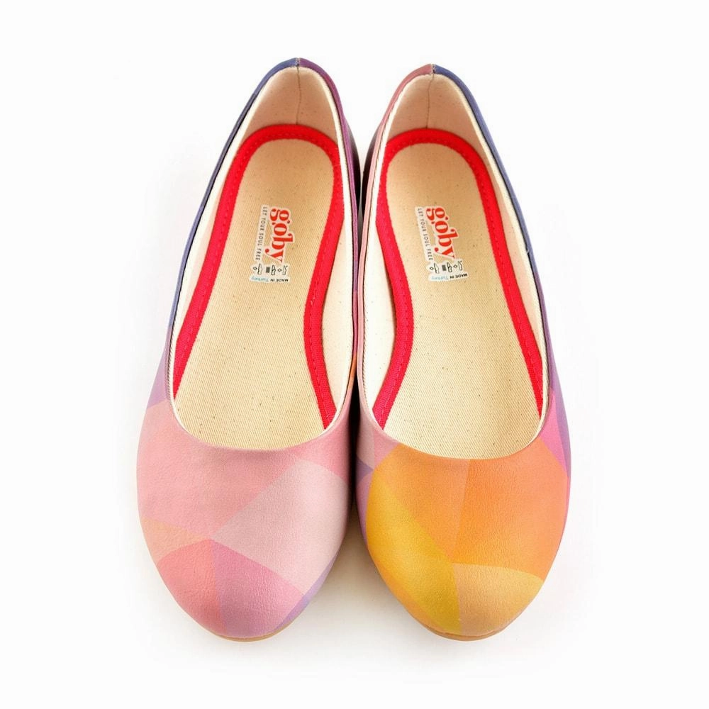 Soft Colors Ballerinas Shoes 1076 Volleyball Shoes For Flat Feet