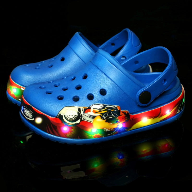 led luminous children sandals Sandals For Achilles Tendonitis