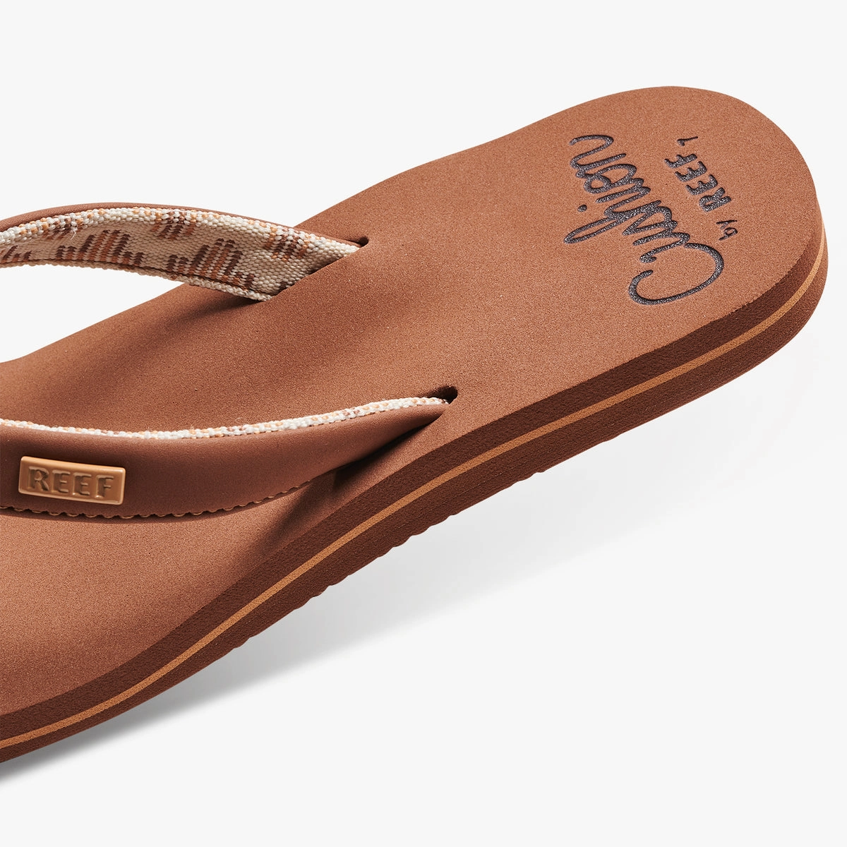 Reef Womens Cushion Sands Flip Flops - Espresso Flip Flops Cute Summer